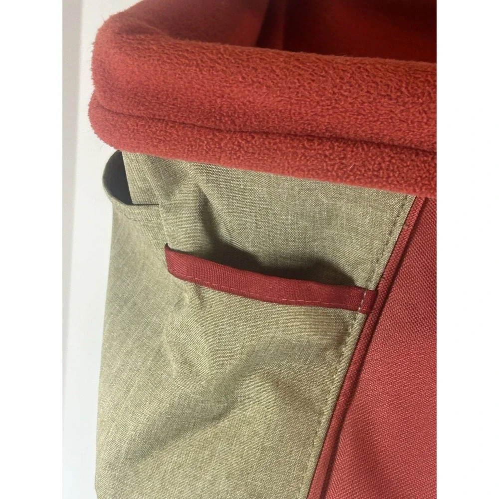 Kurgo Rover Heather Booster Dog Car Seat Small Dogs 20 Lbs Keeps Pet Secure